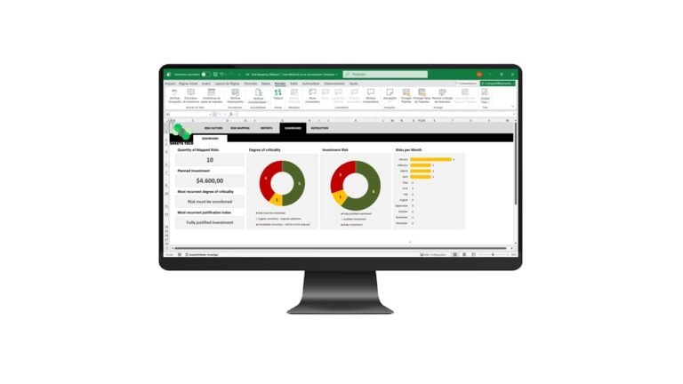 Risk Mapping (William T. Fine Method) Excel Spreadsheet Template