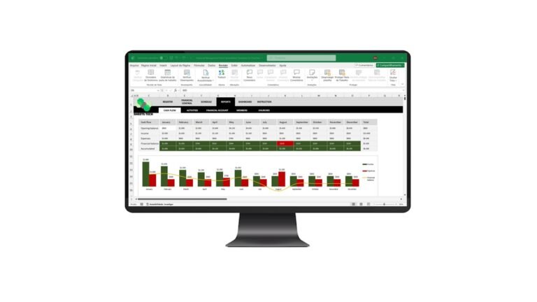 Financial Management Excel Spreadsheet Template for Churches