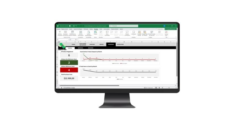 Inventory Management Excel Spreadsheet Template