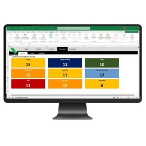 Nine Box Matrix Spreadsheet in Excel