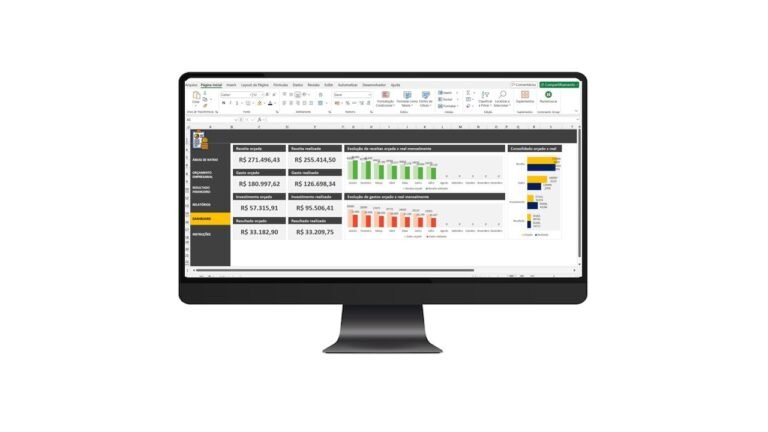Business Budget Excel Spreadsheet Template