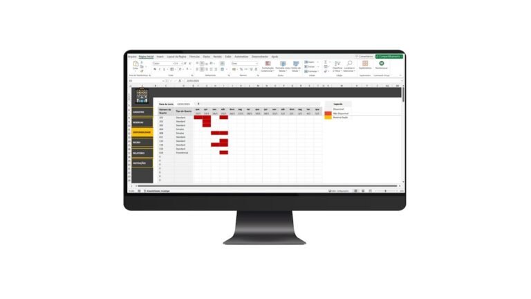 Hotel, Inn and Hostel Reservation Management Excel Spreadsheet Template